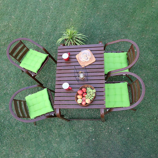 Aluminium Outdoor Table With 4 Chairs Set