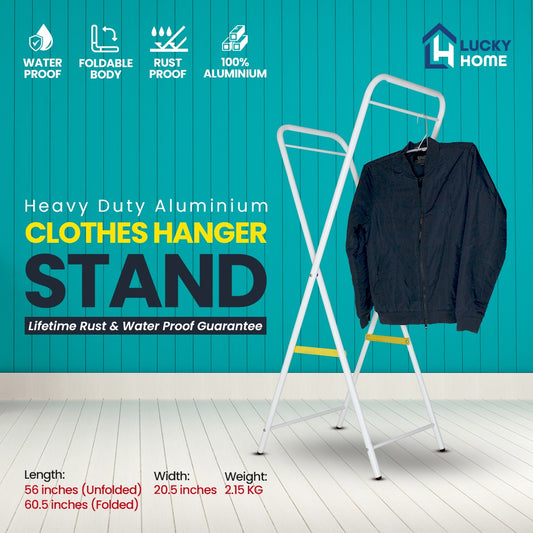 AluRack Pro: Heavy Duty Aluminium Clothes Hanger Stand