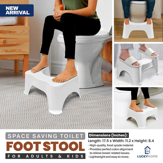 Squatty Potty Stool Every Home Needs Space Saving Toilet Foot Stool for Adults & Kids