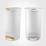 50L rectangular dustbin with pedal for hygienic, hands-free waste disposal in home or office.