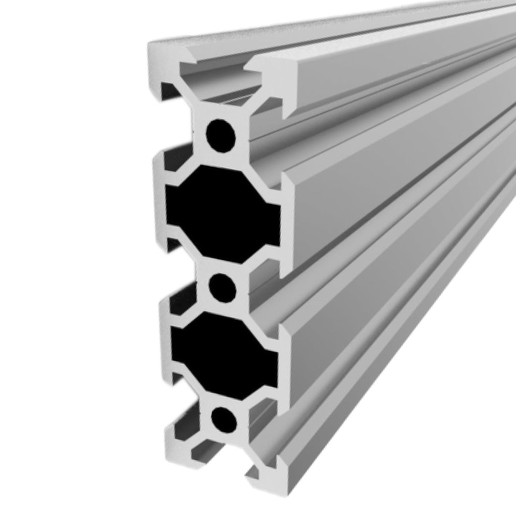 Slot Profile Rounded Lucky Extruded Aluminium Alloy T Slot V Slot Profile Rail Section ...