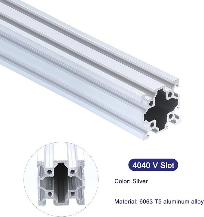 V Slots Lucky Extruded Aluminium Alloy T Slot V Slot Profile Rail Section ...