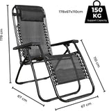 Folding reclining camping chair with breathable mesh, adjustable tilt, and detachable headrest for outdoor comfort.