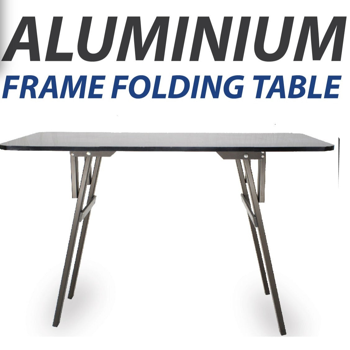 Apple Multi Purpose Folding Table with Aluminium Legs