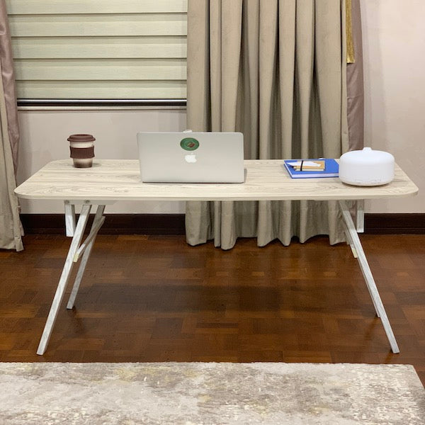 Apple Multi Purpose Folding Table with Aluminium Legs