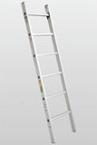 Aluminum Straight Ladder, Lightweight Fixed Ladder for Versatile Use (5, 6, 7, 8, 9, 10, 11, 12 feet)