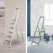 Aluminum Ladder Set: 3 Steps & 6 Steps