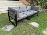 Atis 3 Seater Aluminium Outdoor Patio Sofa