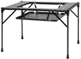 KingCamp Aluminum Alloy Foldable BBQ Camping Table, lightweight and durable for outdoor adventures.