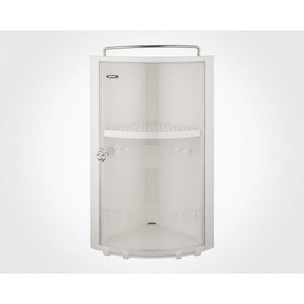 Bathroom Corner Cabinet, measuring 27x17x43 cm, designed for stylish and efficient storage