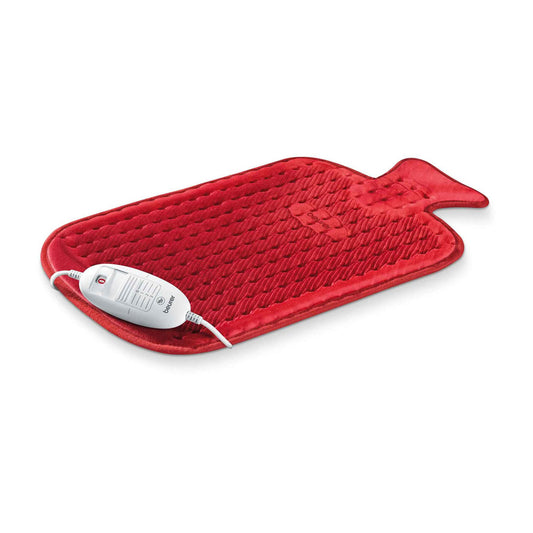 Beurer HK 44 Heat Pad with traditional hot-water bottle design and extra-soft surface.