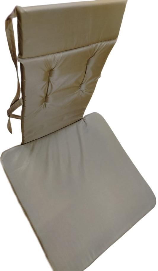 Soft, non-slip chair cushions with ties for dining or garden chairs, offering comfort and style (40x40 CM).