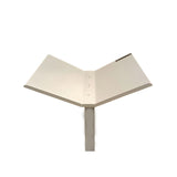 Modern aluminum Quran stand with adjustable height, ideal for Islamic study and display