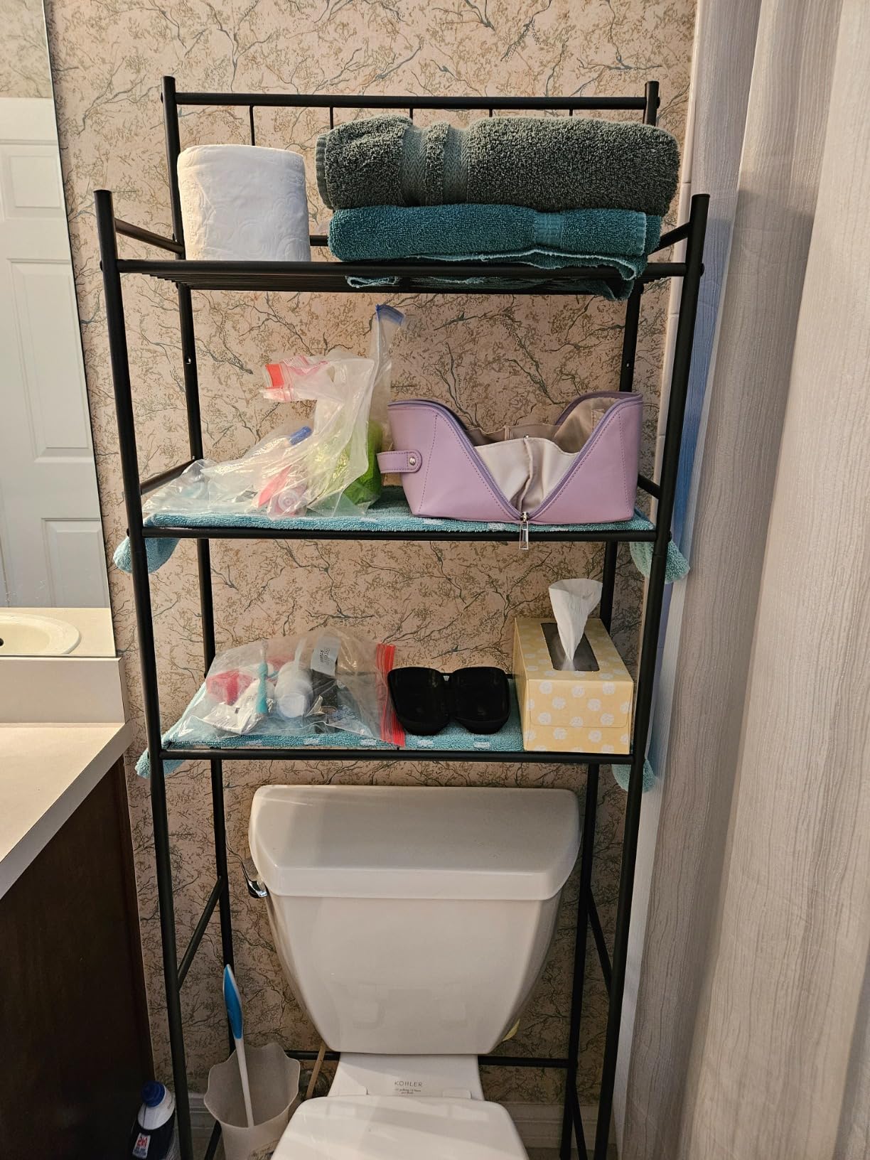 Essentials Rack Bathroom Essentials Rack