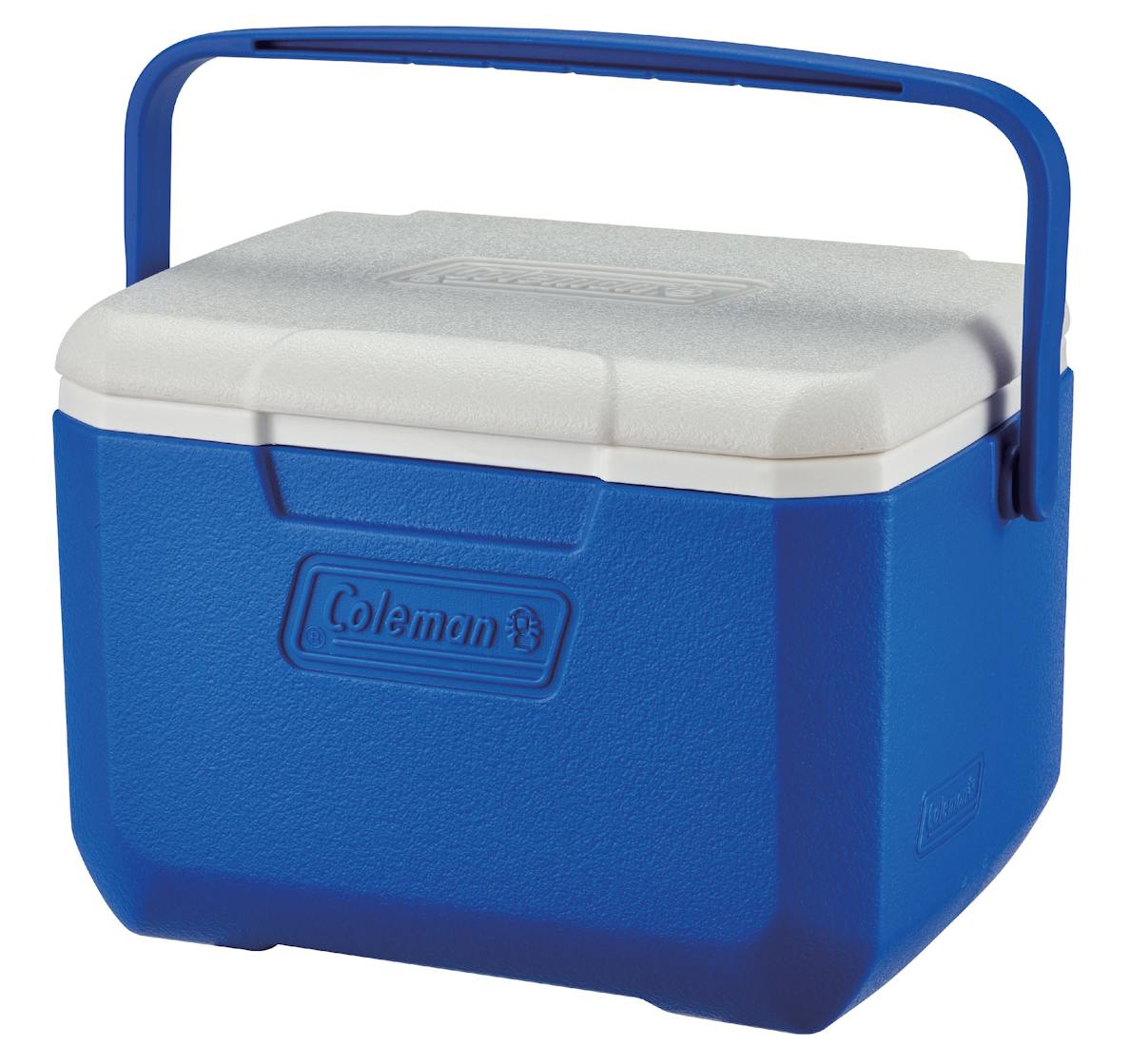 Compact Coleman 5 Quart Performance Cooler with hinged lid, holds 6 cans for daily outdoor adventures.