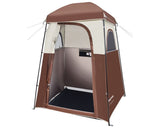 A spacious, durable camping shower tent with privacy protection, ventilation, and easy portability for outdoor adventures