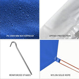 KingCamp XL Rain Tarp, a durable, waterproof, and versatile shelter for outdoor protection against rain, wind, and sun.