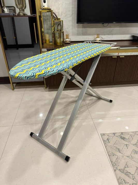 Lisbon Ironing Stand with Aluminium Legs - Multi Height Control Technology - Wobble Free and Sturdy