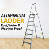 8 Step Aluminum Ladder LP 8