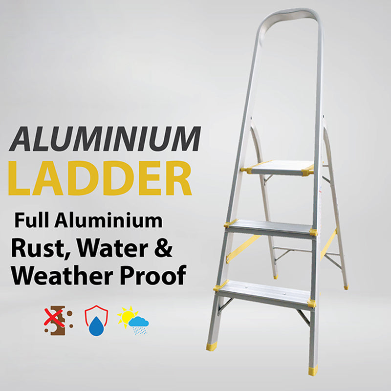 3 Step Aluminum Ladder LP3