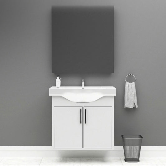 PVC Banyo Bathroom Vanity Cabinet With Sink Bathroom Storage Cabinet