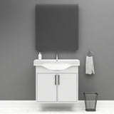 MDF Banyo Bathroom Vanity Cabinet With Sink Bathroom Storage