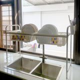 SilverStream™ Aluminium Over The Sink Dish Drying Rack