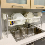 SilverStream™ Aluminium Over The Sink Dish Drying Rack