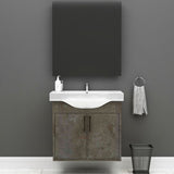 PVC Banyo Bathroom Vanity Cabinet With Sink Bathroom Storage Cabinet