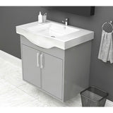 MDF Banyo Bathroom Vanity Cabinet With Sink Bathroom Storage