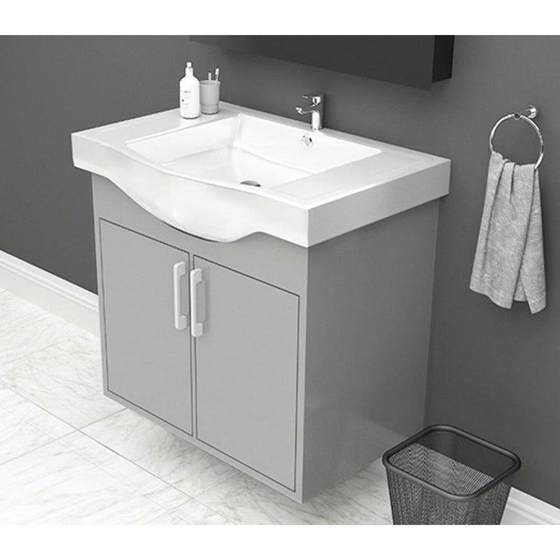 MDF Banyo Bathroom Vanity Cabinet With Sink Bathroom Storage