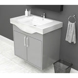 PVC Banyo Bathroom Vanity Cabinet With Sink Bathroom Storage Cabinet