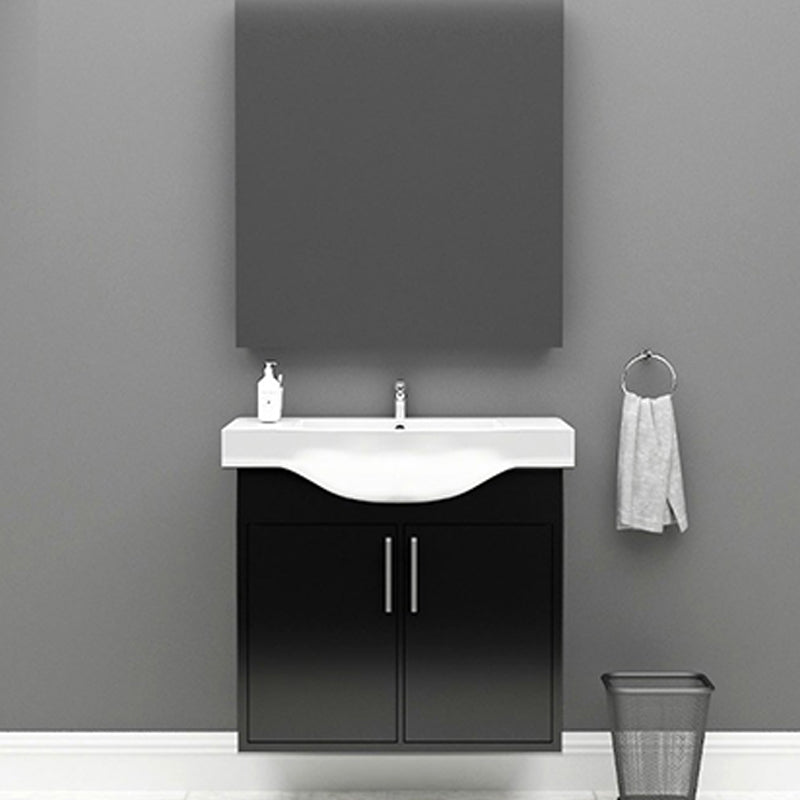 MDF Banyo Bathroom Vanity Cabinet With Sink Bathroom Storage