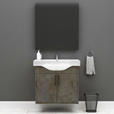 PVC Banyo Bathroom Vanity Cabinet With Sink Bathroom Storage Cabinet