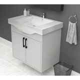 PVC Banyo Bathroom Vanity Cabinet With Sink Bathroom Storage Cabinet