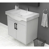 MDF Banyo Bathroom Vanity Cabinet With Sink Bathroom Storage