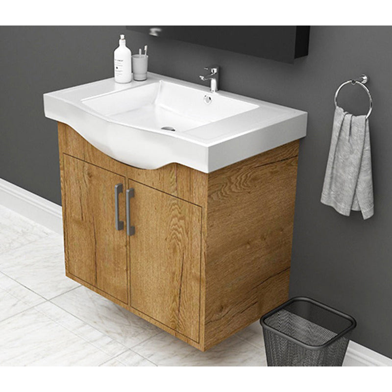 MDF Banyo Bathroom Vanity Cabinet With Sink Bathroom Storage