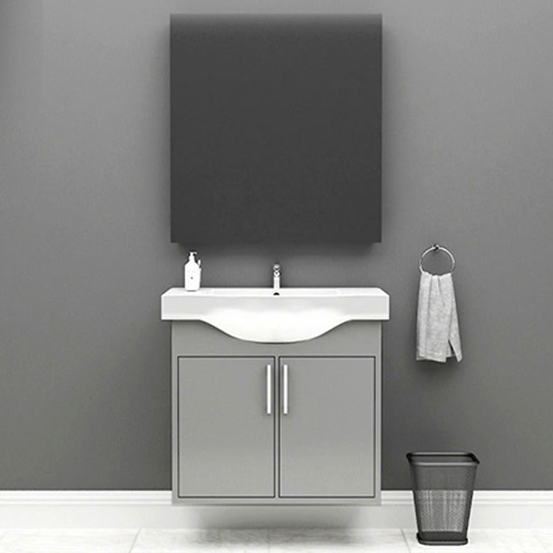 MDF Banyo Bathroom Vanity Cabinet With Sink Bathroom Storage