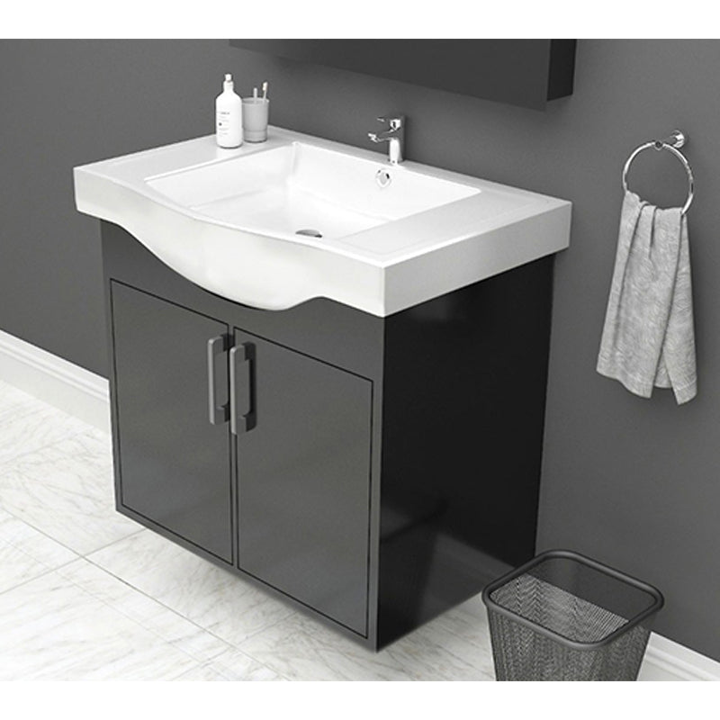 MDF Banyo Bathroom Vanity Cabinet With Sink Bathroom Storage