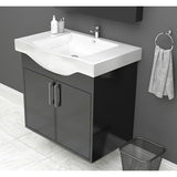 MDF Banyo Bathroom Vanity Cabinet With Sink Bathroom Storage