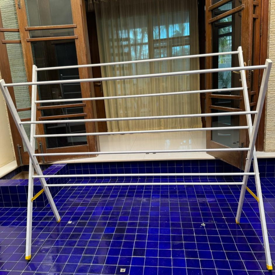 Mega Aluminium Clothes Drying + Hanging Rack Extra Large + Dryer