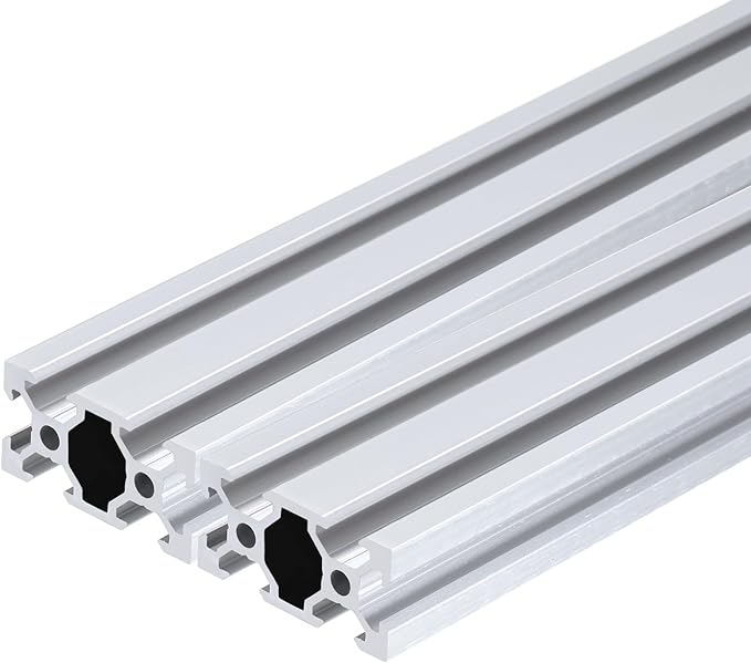 Lucky Extruded Aluminium Alloy Anodised T Slot V Slot Profile Rail Section Extrusion 2040