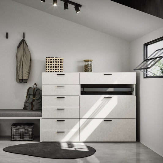 Compact foldable pull-out ironing board for drawer installation