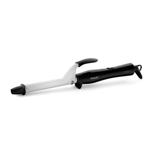 Philips BHB862/00 StyleCare Essential Hair Curler with 16mm barrel, ceramic coating, and 200°C heat for bouncy curls and smooth styling.