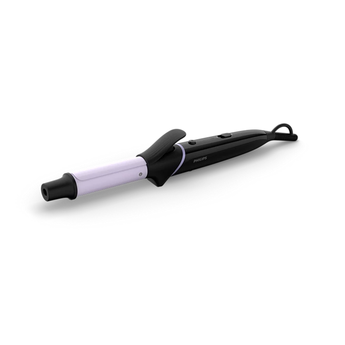 Philips BHH811/00 StyleCare Multi-Styler Curler with 5 attachments, including a 25mm curling barrel and 80mm straightener, for creating over 10 styles. Features OneClick technology, professional high heat up to 210°C, ceramic coating, cool tip, and a 1.8m swivel cord for easy and safe styling.