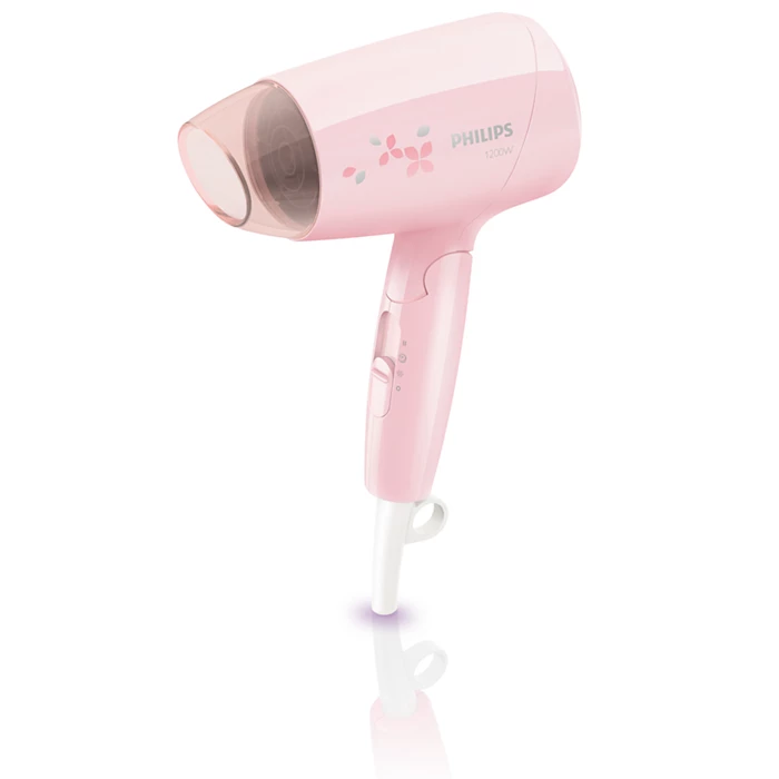 Philips EssentialCare 1200W Compact Hair Dryer BHC010/00 - Stylish & Protective Drying