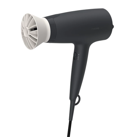 Philips 1600W Hair Dryer BHD302/13 with ThermoProtect, cool air function, and slim nozzle for precise styling