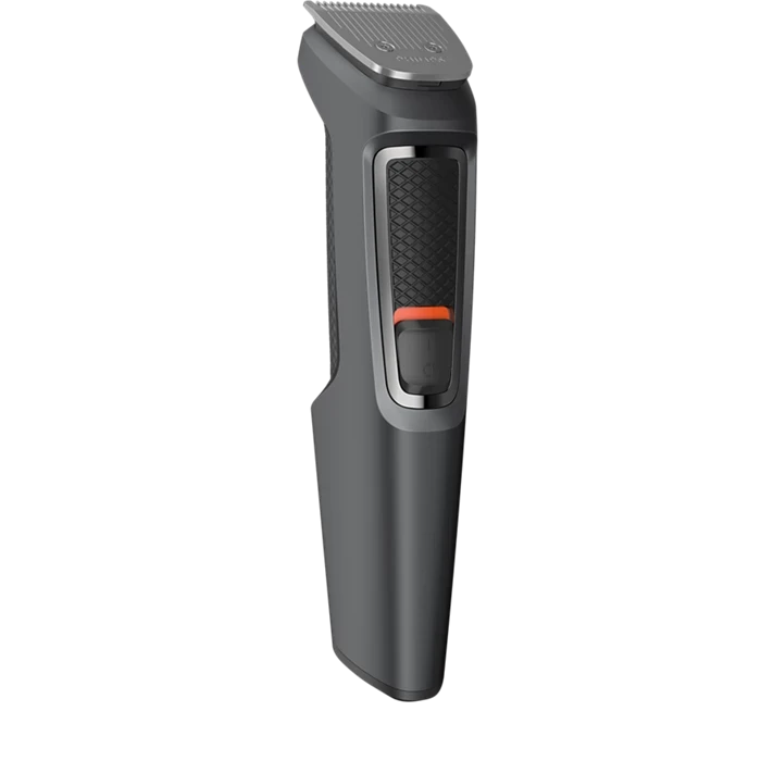 Philips MG3747/13 Multigroom Series 3000 9-in-1 Trimmer with self-sharpening blades, multiple comb attachments, and rinseable components for face, hair, and body grooming