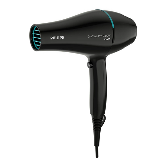 Philips Pro DryCare 2100W Hair Dryer with Ionic Care and ThermoProtect for smooth, shiny hair