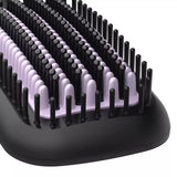 Hair straightening brush with tourmaline ceramic coating, ThermoProtect technology, two temperature settings, and a 1.8m swivel cord for smooth, frizz-free hair.